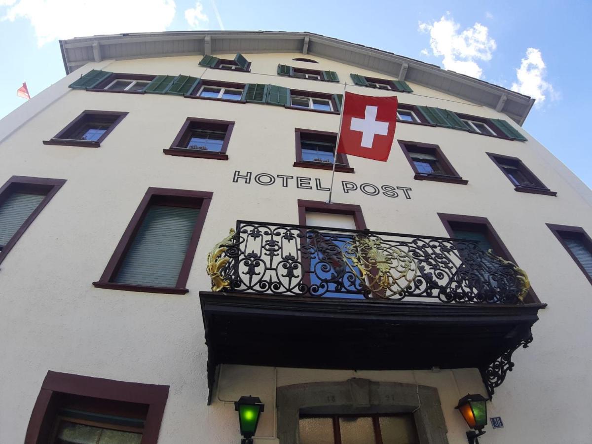 Hotel Post Cunter Savognin Exterior foto